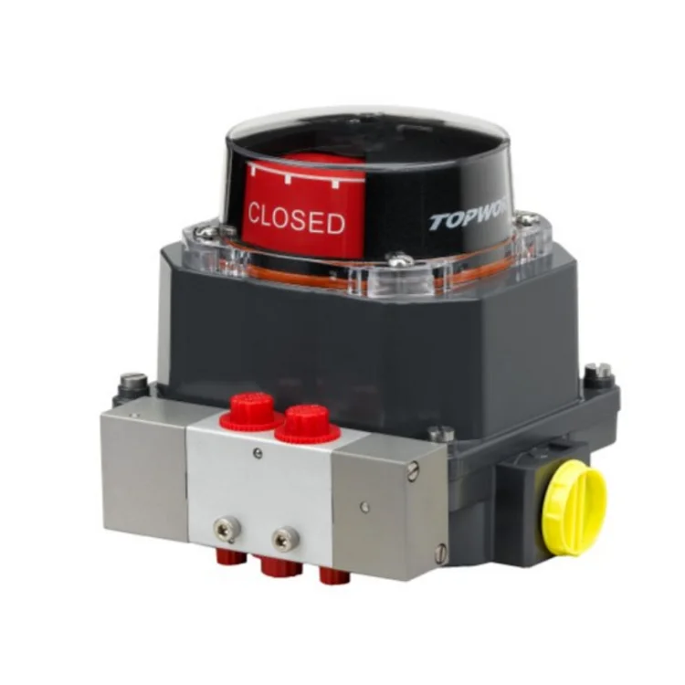 Китайский клапан-бабочка с пневматическим приводом Emerson TopWorx TVF концевой