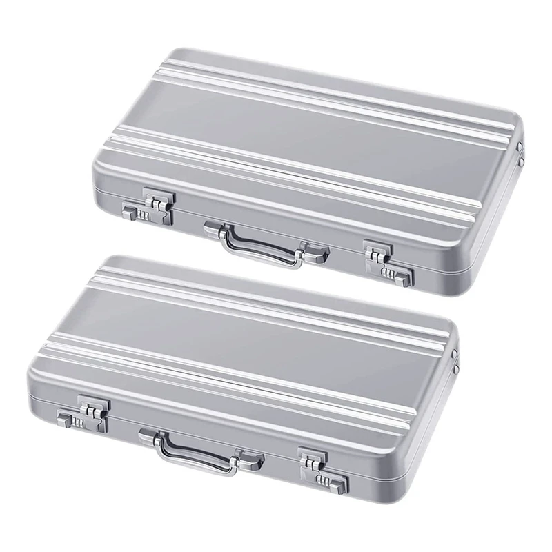 

Money Case As A Money Gift,2 Piece Suitcase Business Card Box, Mini Briefcase,Money Case As A Money Gift Or For Vouchers