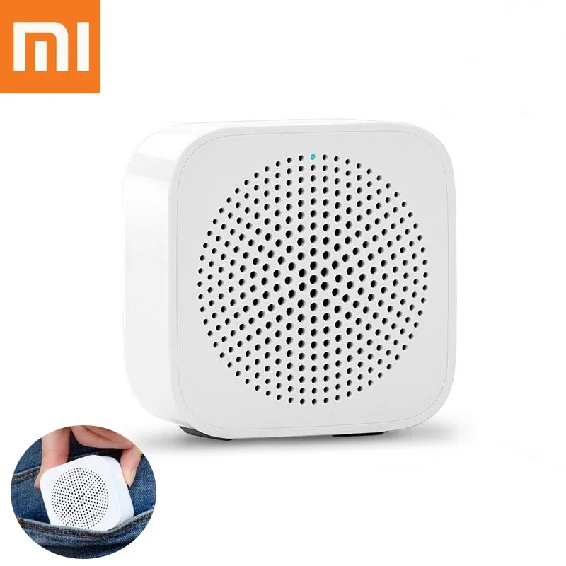 

Original Xiaomi Mijia Bluetooth Speaker Mini Portable Version Mi Wireless Speakers Stereo Bass AI Control Smart Voice With Mic