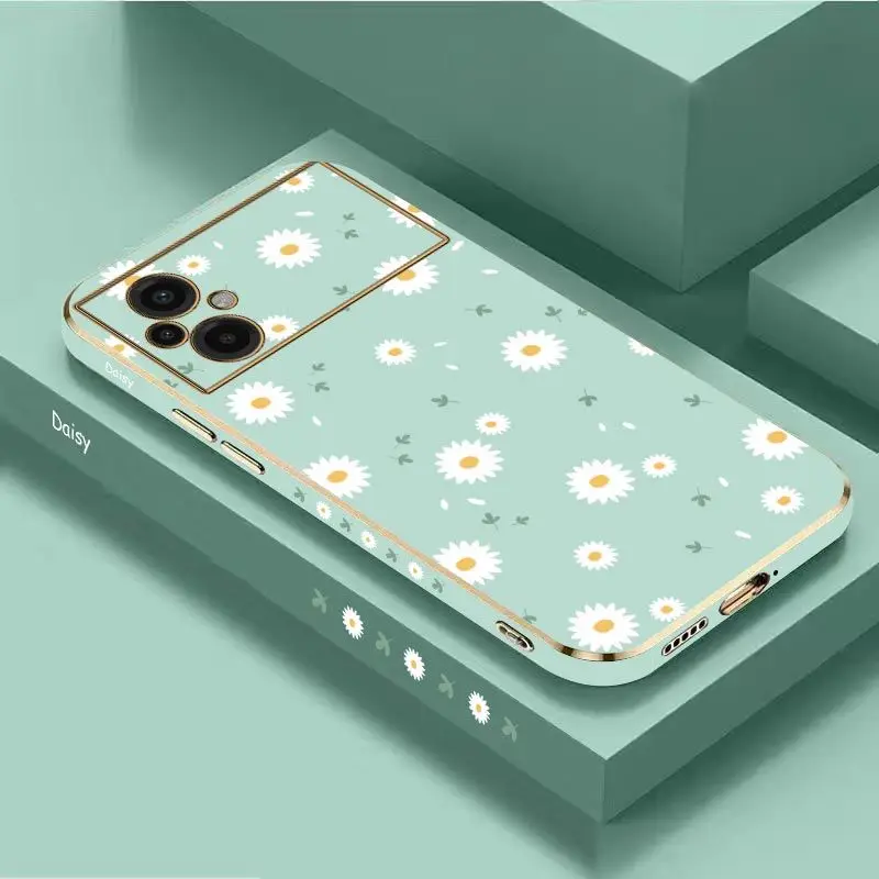 Luxury Plating Phone Case For Xiaomi Poco M5 F4 F4 GT X4 X4 GT M4 Pro F3 X3 M3 X3 NFC X2 X3 Pro C40 Cover