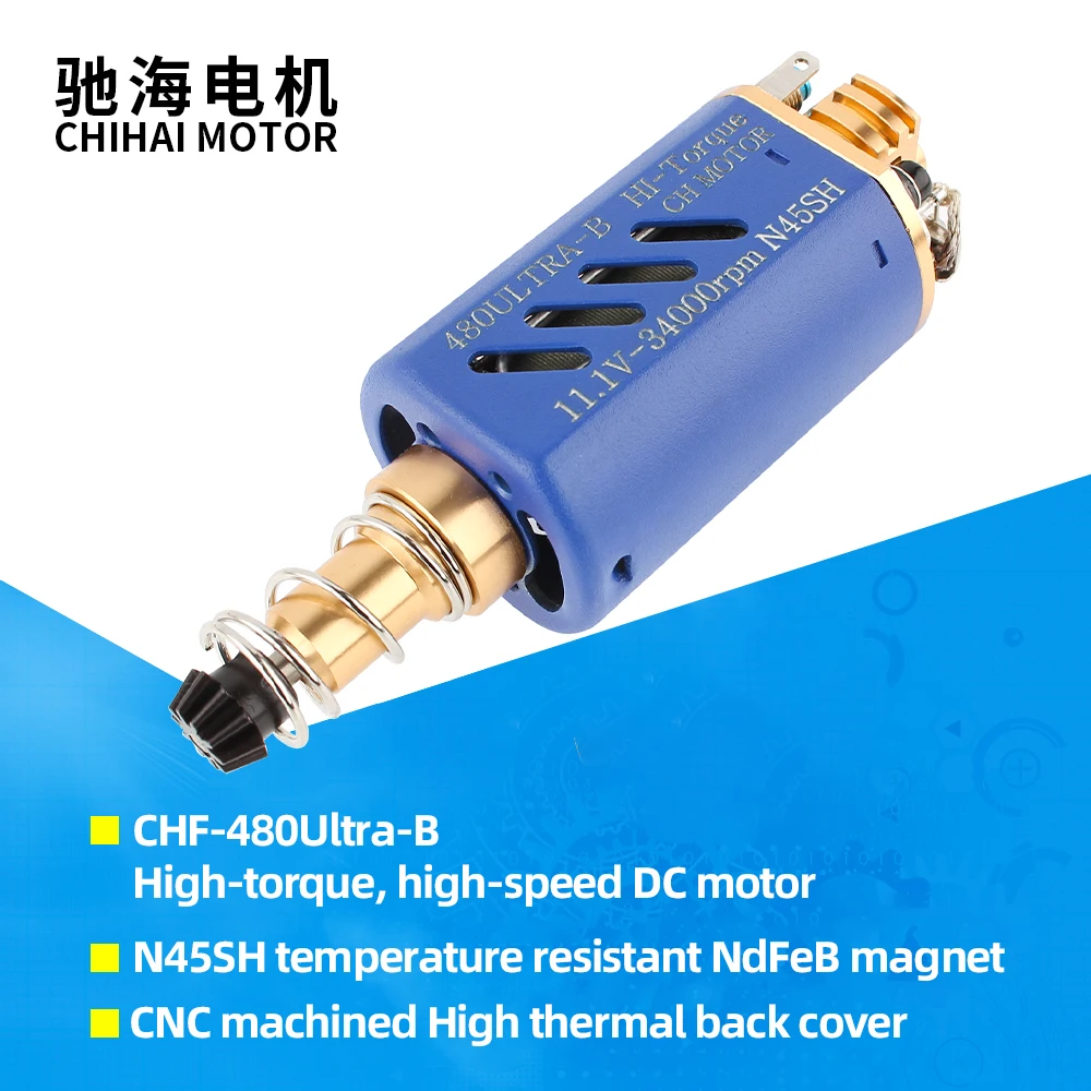 Мощный длинный двигатель 34K большая Серебряная Щетка N45SH NdFeB магнит CNC обновленная