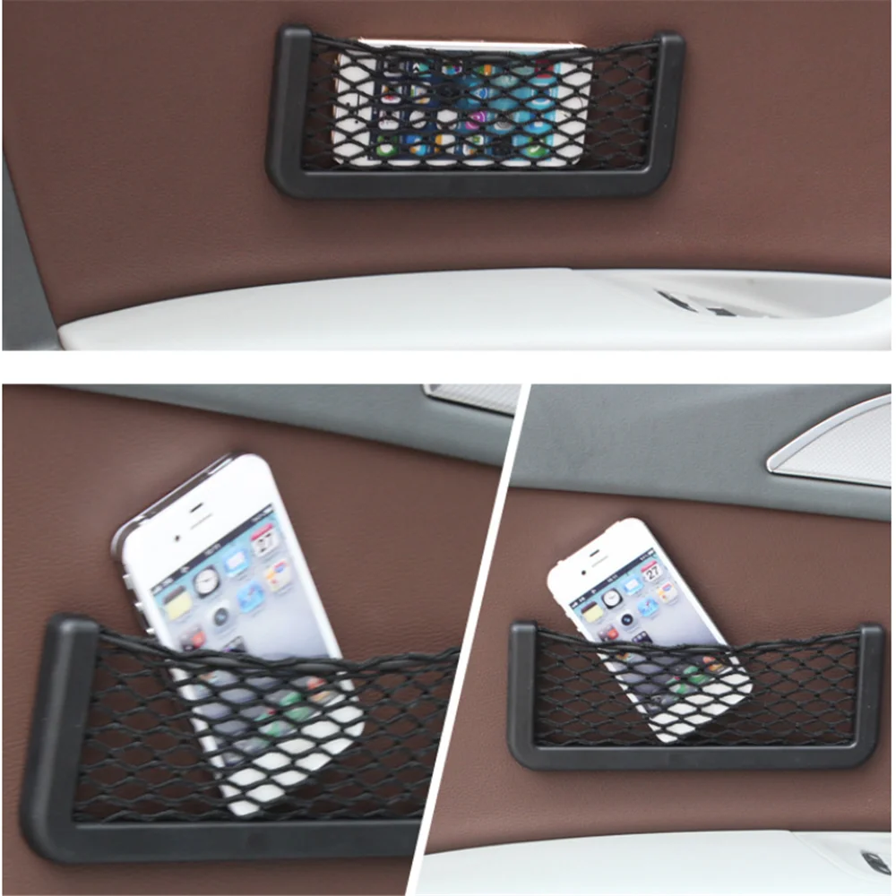 

1Pcs Car phone Organizer Storage Bag for Ford Territory Formula Vertrek C-MAX Flex B-MAX Atlas