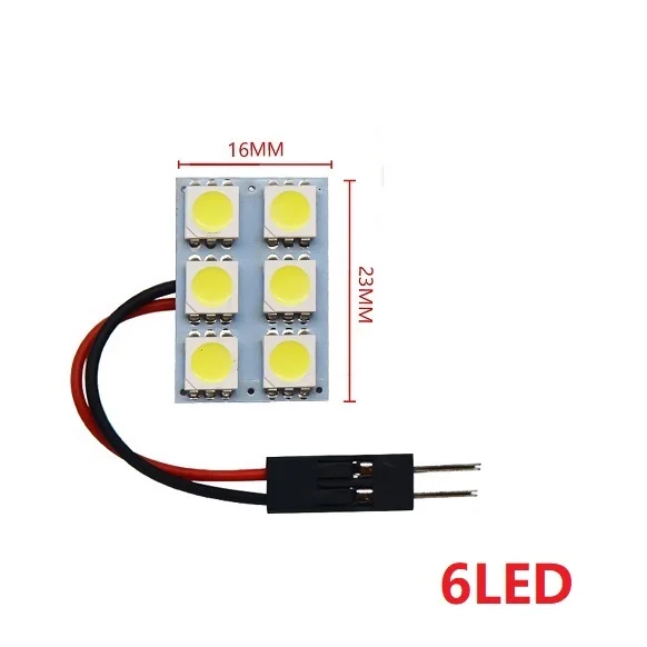 

Белый T10 C5W Автомобильный гирлянда Купол Внутренние светодиодные фонари Лампа для чтения карт на крыше DC12V 31/36/39/41MM 12V 6000K