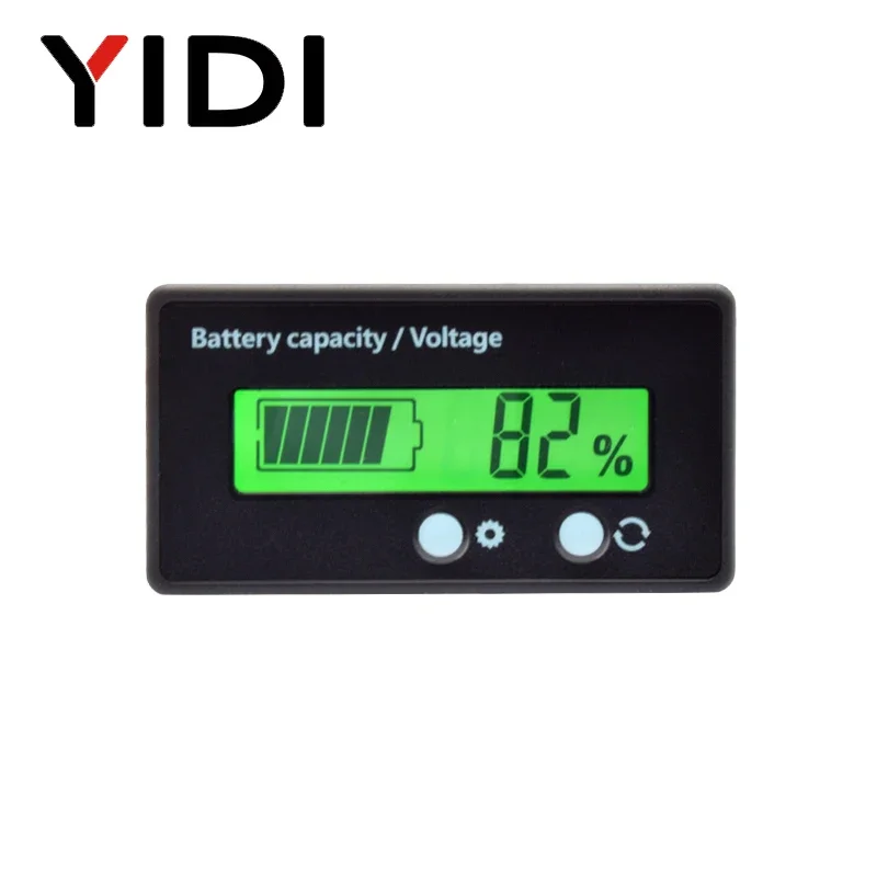 

YIDI Цифровой индикатор емкости аккумулятора 12-48В