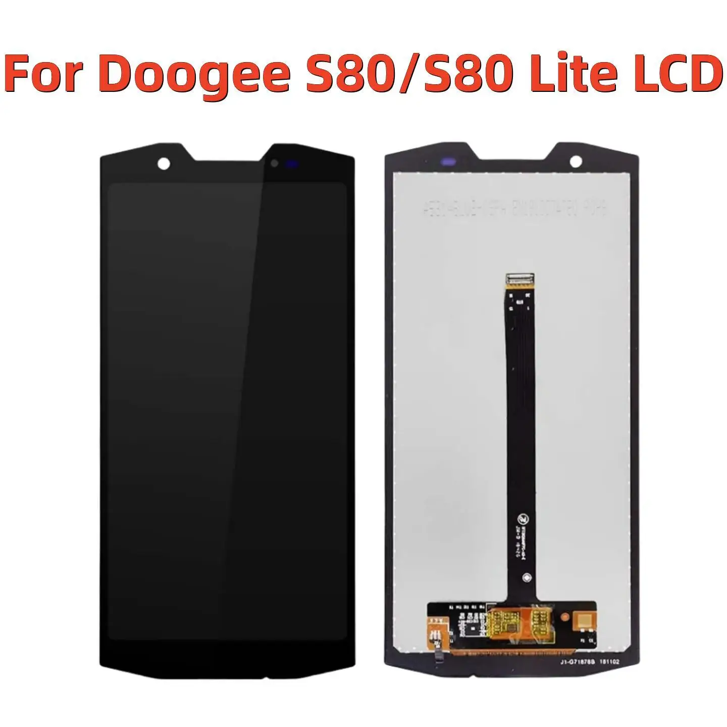 Для Doogee S80 ЖК-дисплей + фотография Для Doogee S80 Lite фотоаксессуары с инструментами