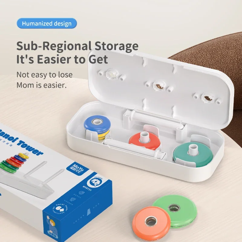 [CubeFun]MOYU Hanoi Tower развивающие строительные блоки Монтессори раннее обучение