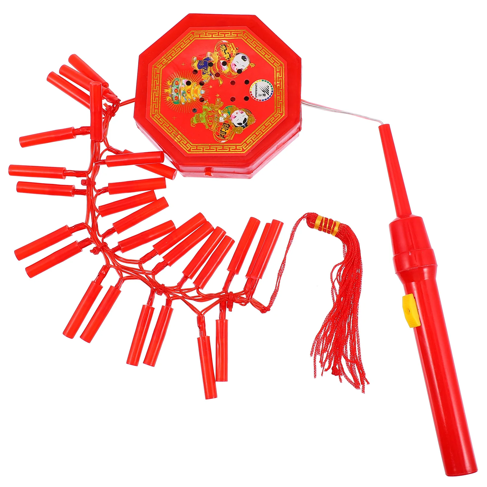 

1 Pc New Year Decorative Firecracker Light String Electronic Firecracker Decor