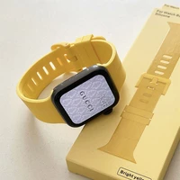 silicone strap for apple watch bracelet 6 44mm 42mm 40mm 38mm smart rubber watchband for iwatch band for series 6 se 5 4 3 2 se