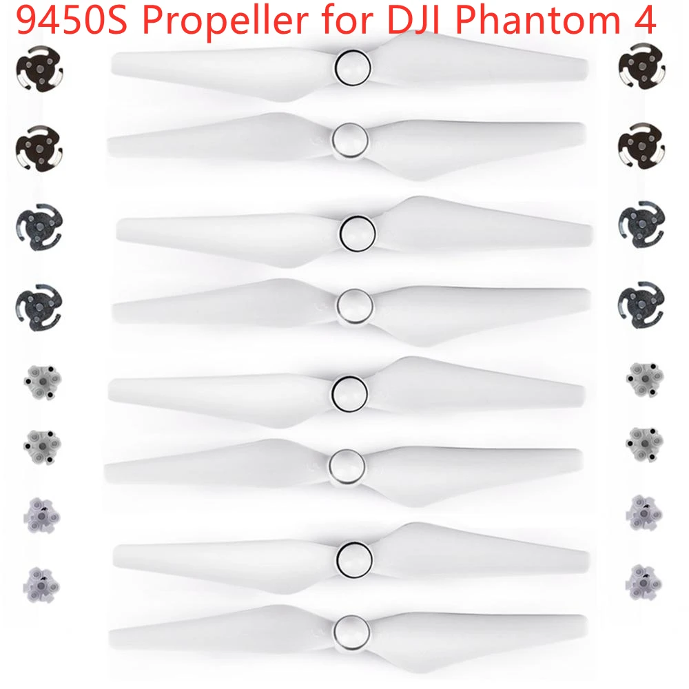 4 пары Быстросъемных пропеллеров 9450S для DJI Phantom 4, реквизит для дрона, запасные части для вентиляторов