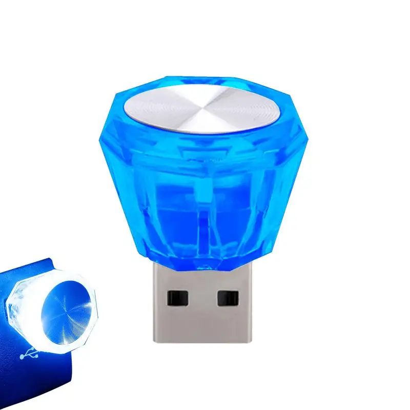 

Автомобильный светодиодный светильник USB, цветная атмосферная лампа для салона автомобиля, романтическое украшение для автомобиля, праздн...