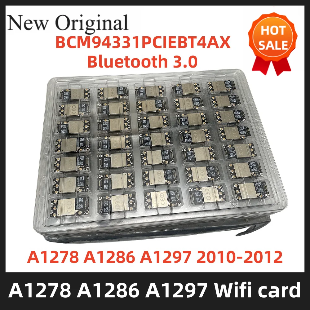 

NEW 607-7291 661-5867 For Macbook Pro A1278 A1286 A1297 2010-2012 G40 BCM94331PCIEBT4AX 3.0 WiFi Wireless Bluetooth Card