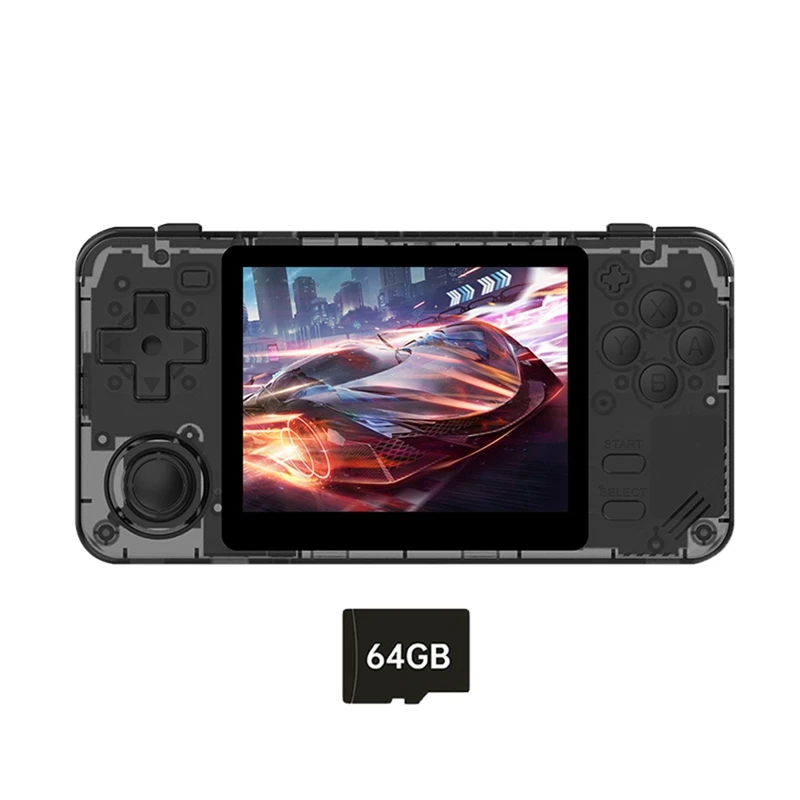 Портативная игровая консоль RGB10X 64 ГБ 3 5-дюймовый IPS-экран с открытым исходным