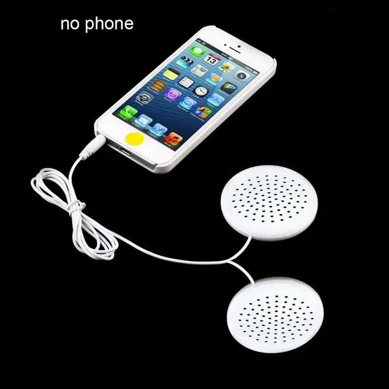 

1Set 3.5 mm Plug Universal Mini Neck Pillow Speaker Player IPod MP3 Music Accessories Sound For IPhone MP4 Pillow Speaker B C1F6