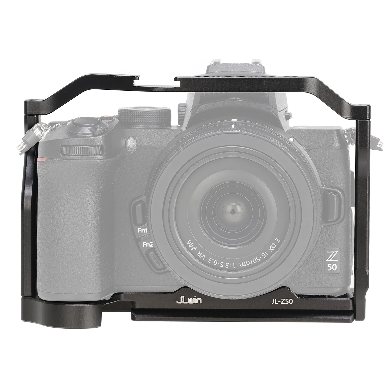 

Кроличья клетка для камеры Nikon Z50, рамка для вспышки фотокамеры, Вертикальная ручка для съемки из алюминиевого сплава