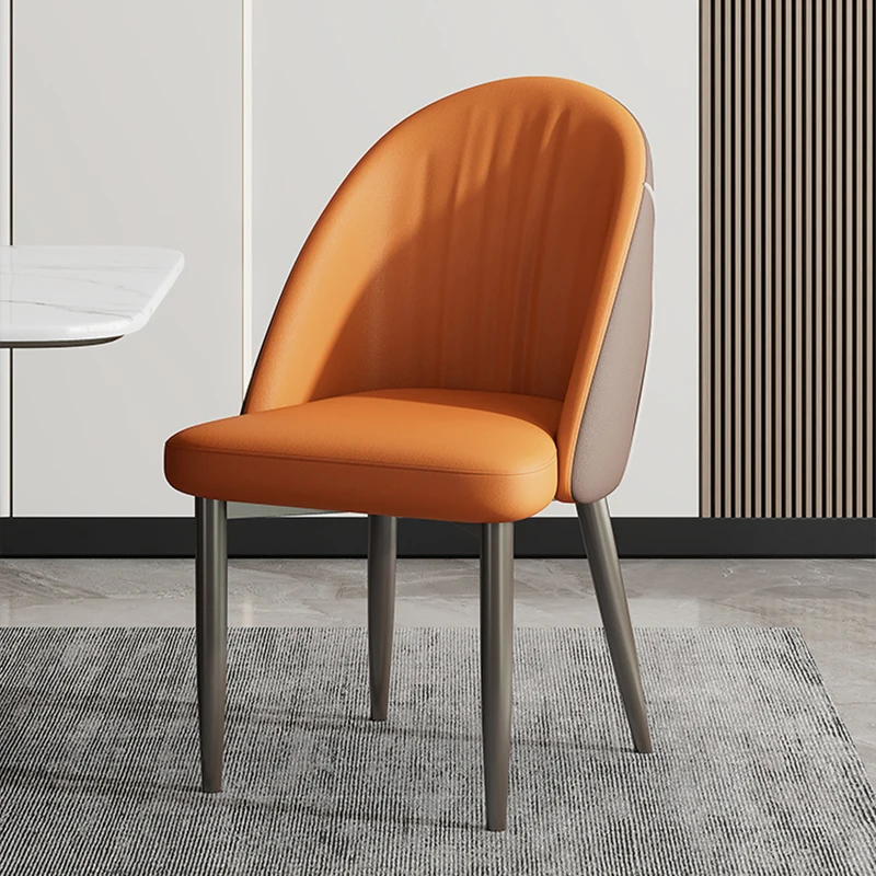 

Bedroom Italian Modern Dining Chair Make Up Vanity Folding Chair Lounge Gaming Single Nail Poltrona Luxury Furniture LJX35XP