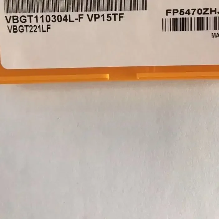 VBGT 110302 L-F VP15TF / 110304 Лезвие из сплава 10 шт.