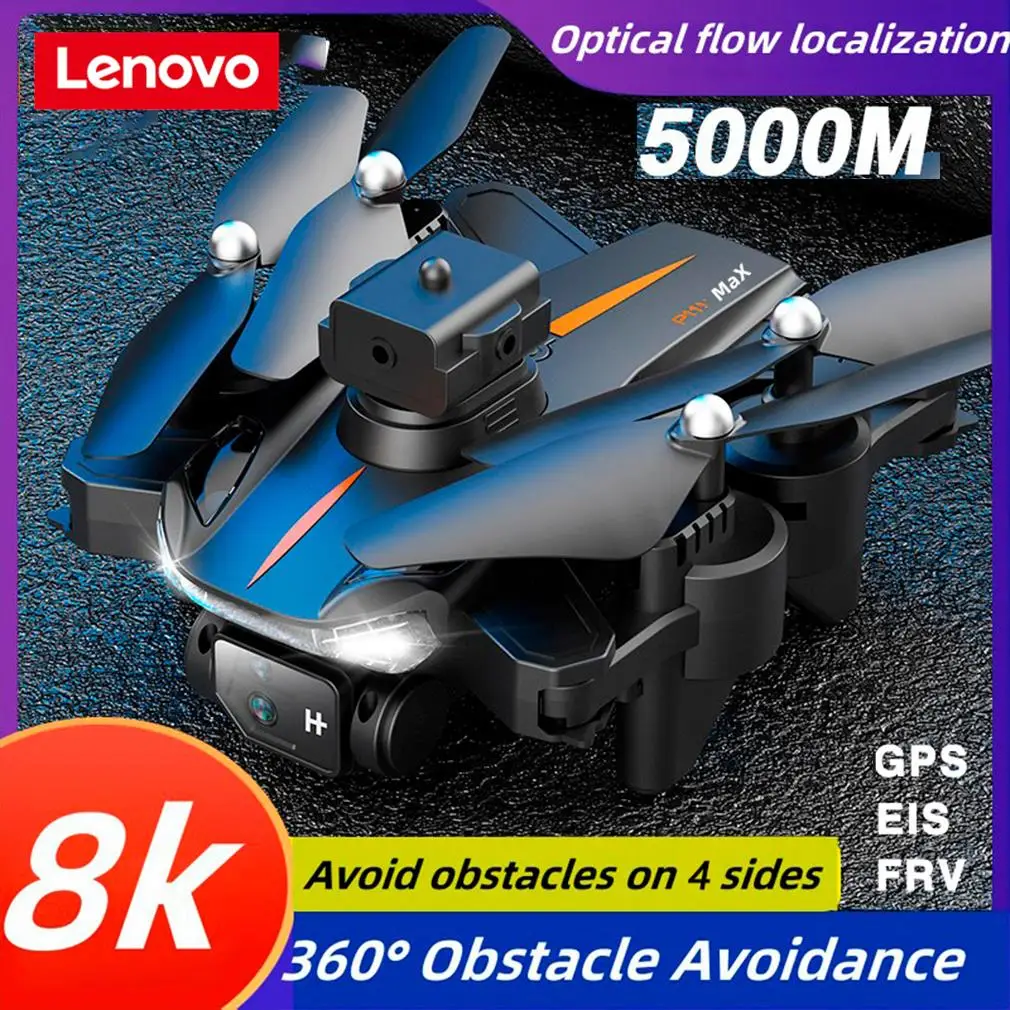

Lenovo Drone 8K 5G GPS HD Aerial Photography 360° Obstacle Avoidance Optical Flow UAV Four-Rotor Helicopter RC Distance 5000M