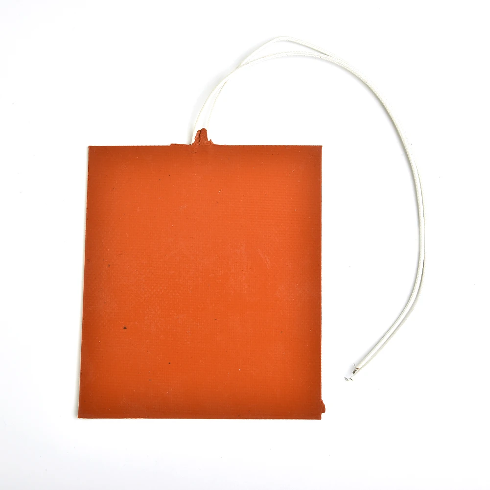 

12V 12W Silicone Heater Pad For Printer Heated Bed Heating Mat 100*120mm Temperature Controller Incubator Mat Tools