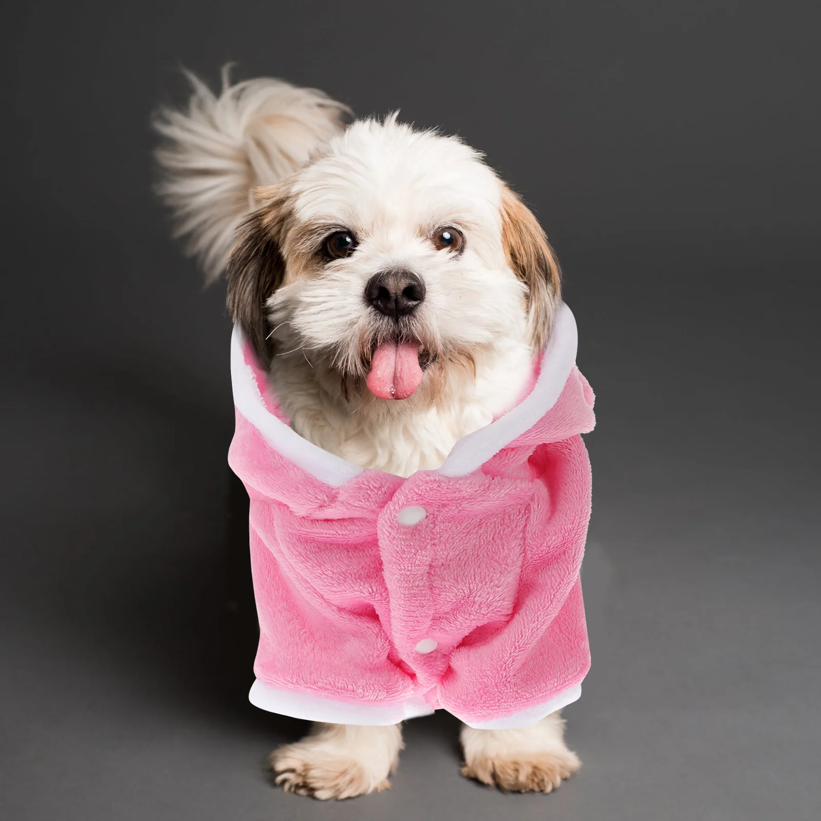 

Dog Costume Petclothesdogscostumes Cat Decorative Cute Onesie Sized Pajamas Medium Small Uniform Warm Funny Coat Boy Cosplay