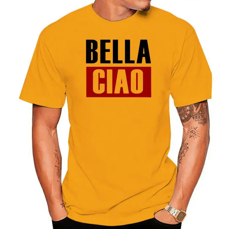 

Men Short sleeve tshirt Bella Ciao T Shirt Women t-shirt