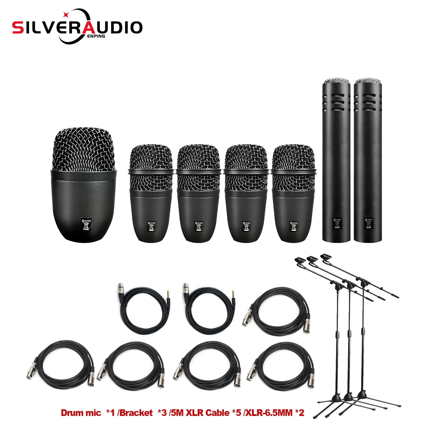 GAM-DM7 Профессиональный фотомикрофон для баса саксофона скрипки