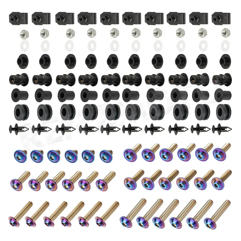 

stainless steel Motorcycle Shell Special Screw Parts Motorcycle Accessories for Suzuki 2007-08 GSX-R1000 Hexagon socket screws