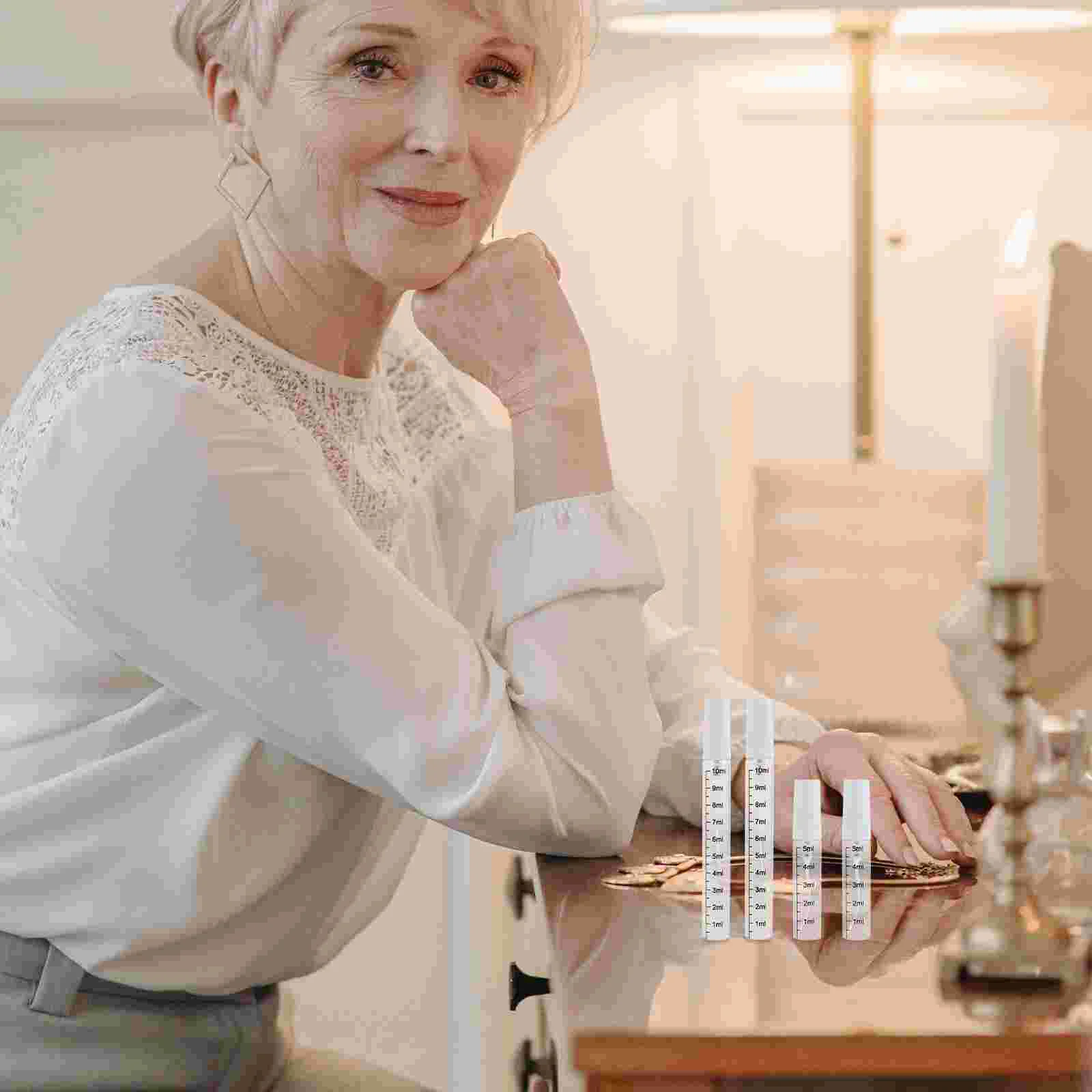 10 шт. мини-распылитель стеклянный портативный дорожный флакон тонкий туман 5 мл