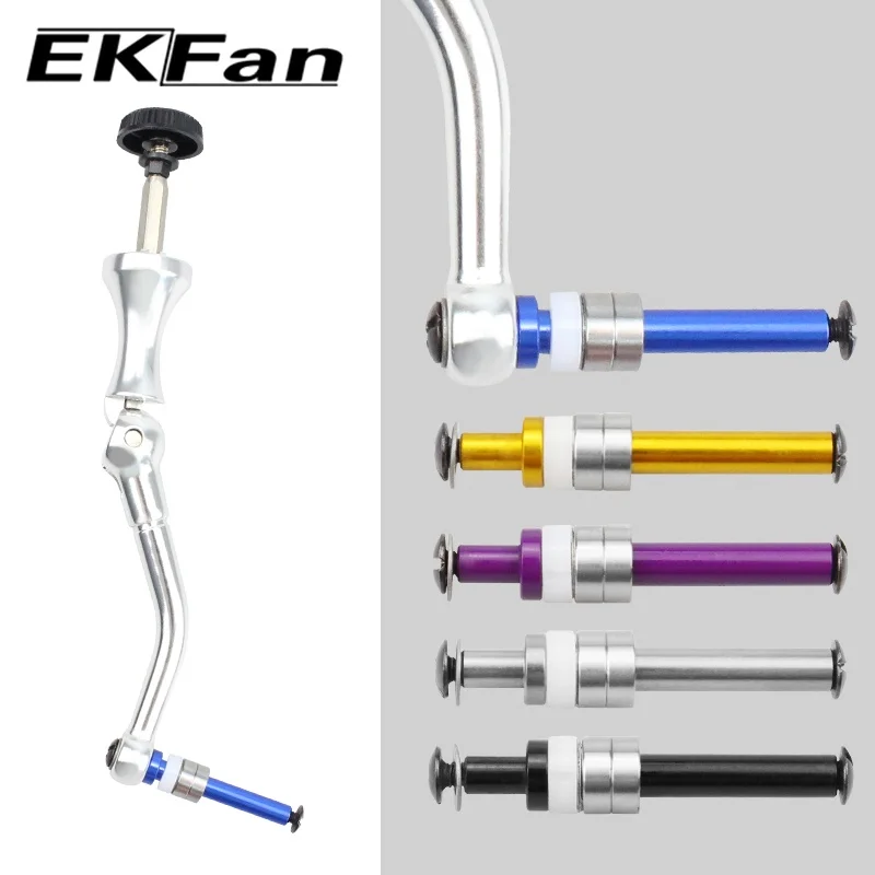 Ekfan Aluminum alloy Shaft 7x4x2.5mm Stainless Steel Bearing