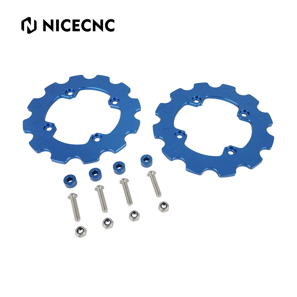 NICECNC Blingstar Dual Sprocket Guard Chain Protector For Yamaha Raptor 700 YFM700R 2006-2022 Raptor 700R YFM700R 2012-2022 ATV