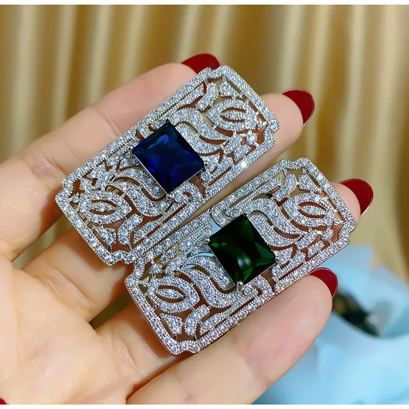 Новое поступление 2023, модные брендовые аксессуары Bouttoniere, Свадебная вечеринка, фианиты, броши, булавки, ювелирные изделия