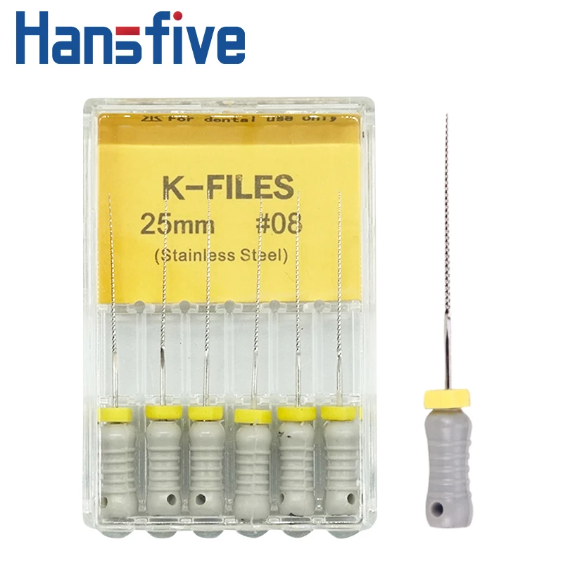 Рисунок 5 - эндододонтические файлы для корневого