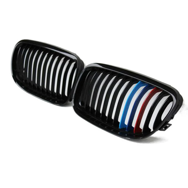 

Body Kit Modified Single-line Three-color Light Black Matte Black Racing Grills Intake Grid Fit For BMW Old 3 Series E90 Late