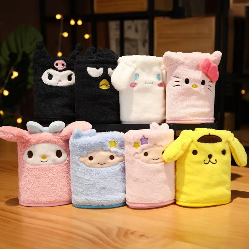 

Kawaii Sanrio Towel Kt Kuromi Cinnamoroll Mymelody Cartoon Anime Home Face Towel Hand Towel Soft Absorbent Bathroom Dormitory