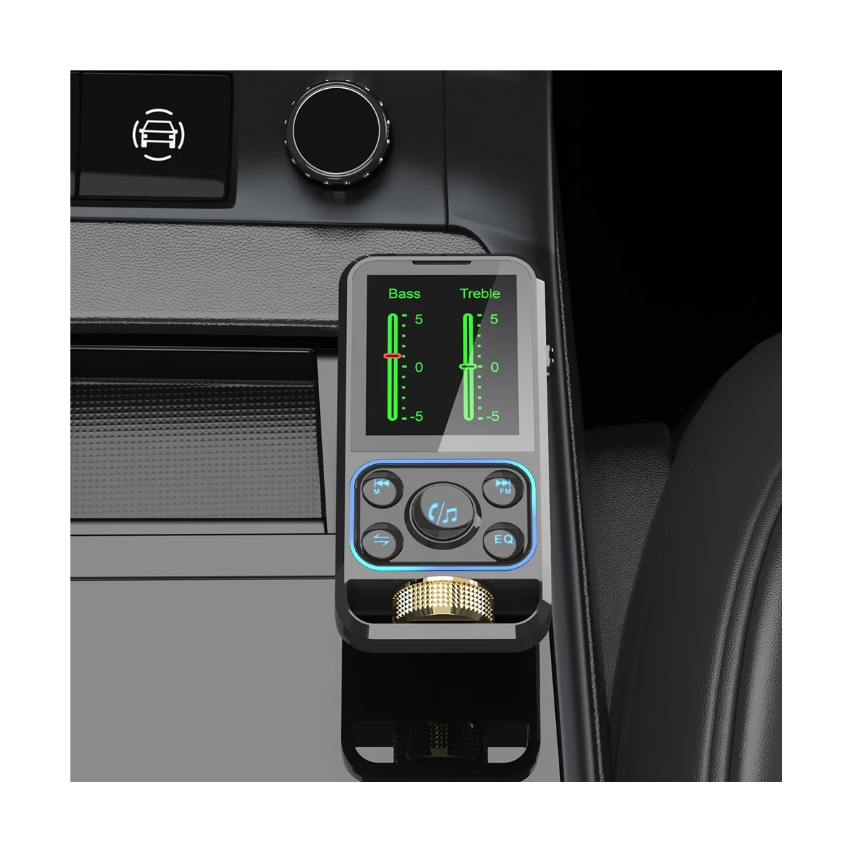 BC83 Автомобильный Bluetooth MP3-плеер с двойной быстрой зарядкой FM-передатчик регулятор