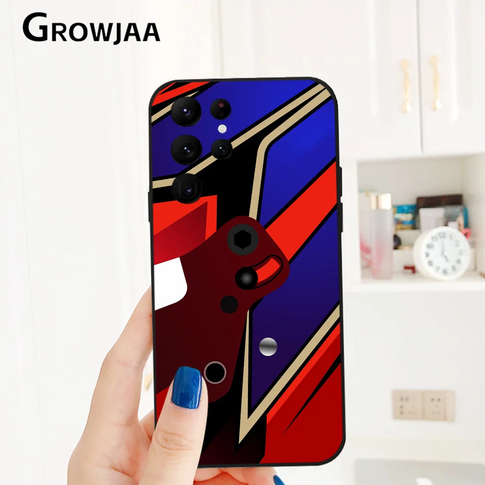 Чехол для телефона F1 K-Kimi R-RaikkonenS Samsung Galaxy S24 Ultra S22 S23 S21 S20 5G Защитный силиконовый