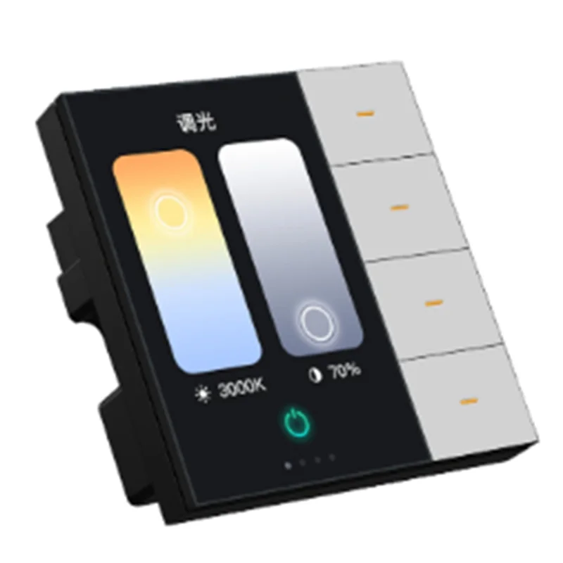 -A15I Tuya Умная центральная панель управления Zigbee Настенный переключатель Домашняя автоматизация Беспроводная система управления освещением F3-Pro (art.: 3920d0cd450ec) - 3920d0cd450ec