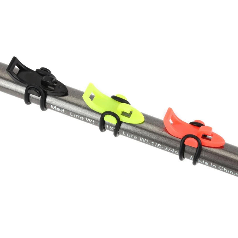 

10pcs/lot Fishing Rod Pole Hook Keeper for Lockt Bait Lure Accessories Jig Hooks Safety Keeping Holder Fishing Tool