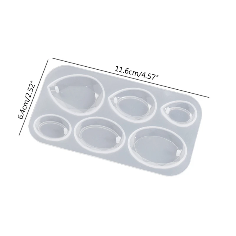 652F DIY формы для литья ювелирных изделий силиконовые подвесок из смолы с