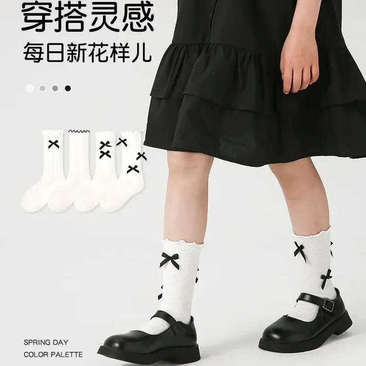 4 пары/партия Детские хлопковые носки