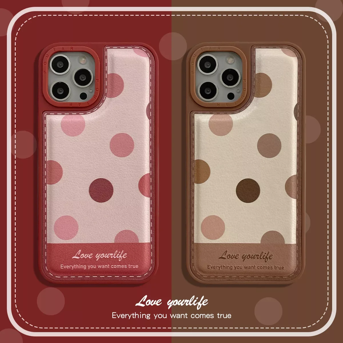 

dots Pattern for IPhone 11 11Promax13 13Promax X XS XR xsmax 12Promax Cortical sensation Anti falling Soft Shell