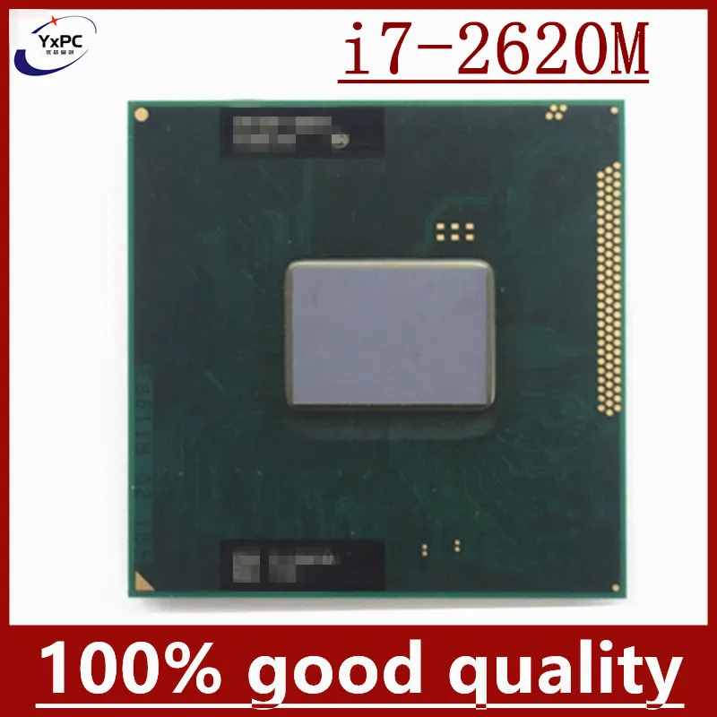 Core i7-2620M процессор для ноутбука Socket G2 rPGA988B, процессор для ноутбука 100%, работающий должным образом i7 2620M