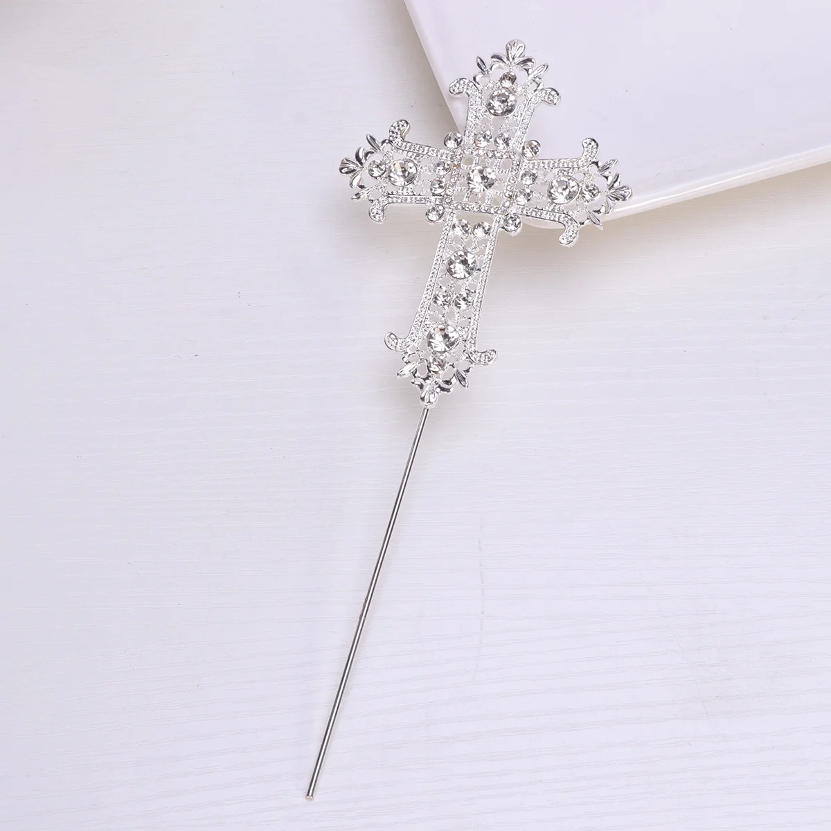 

Cross Cupcake Religious Baptism Picks First Communion Baby Flags Toothpick Centerpiece Faith Decoration Christening Pick