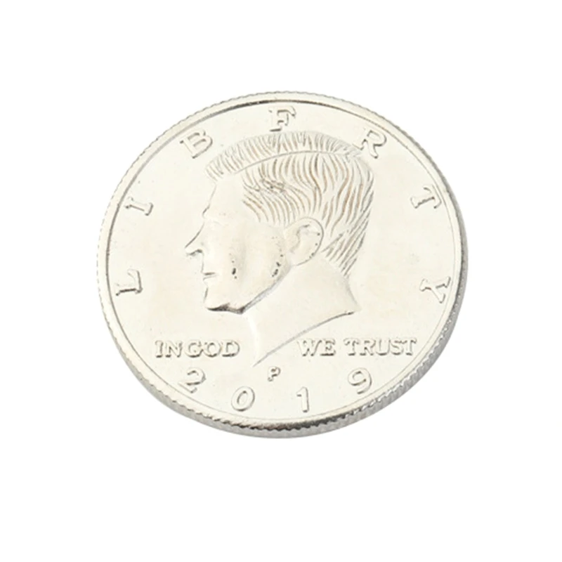 

Q9QB Novelty Magic Coin Illusion Trick Gimmick Props Magic Learner Preference Gift