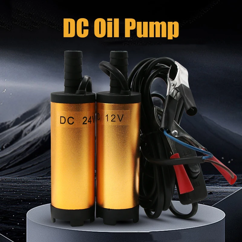 

DC 12V 24V Electric Submersible Diesel Oil Water Pump for Pumping Diesel Oil Water Submersible 12L/min Fuel Transfer Pump
