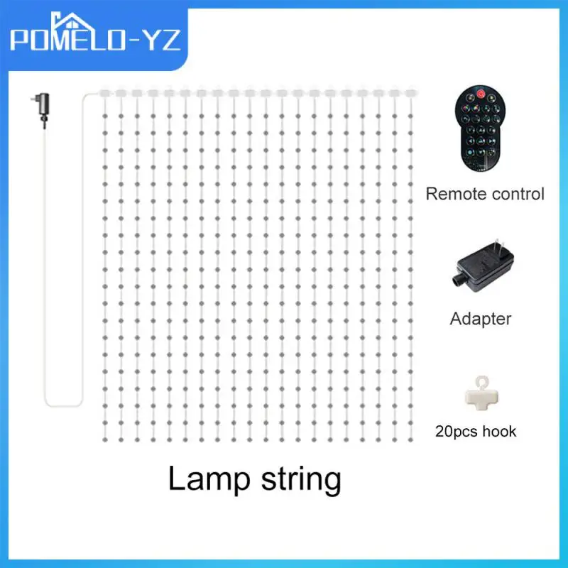 

Us Uk Eu Led Curtain Light String Rgb App Control 2m Led Fairy String Lights Or Home New Year Lamp Curtain Garland Curtain Light