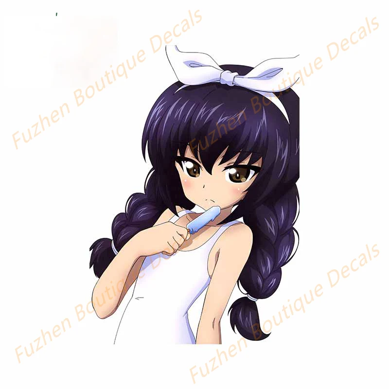 

Fuzhen Boutique Decals Exterior Accessories Car Stickers Personality Naughty Anime Decals Waterproof Sunscreen Car Label