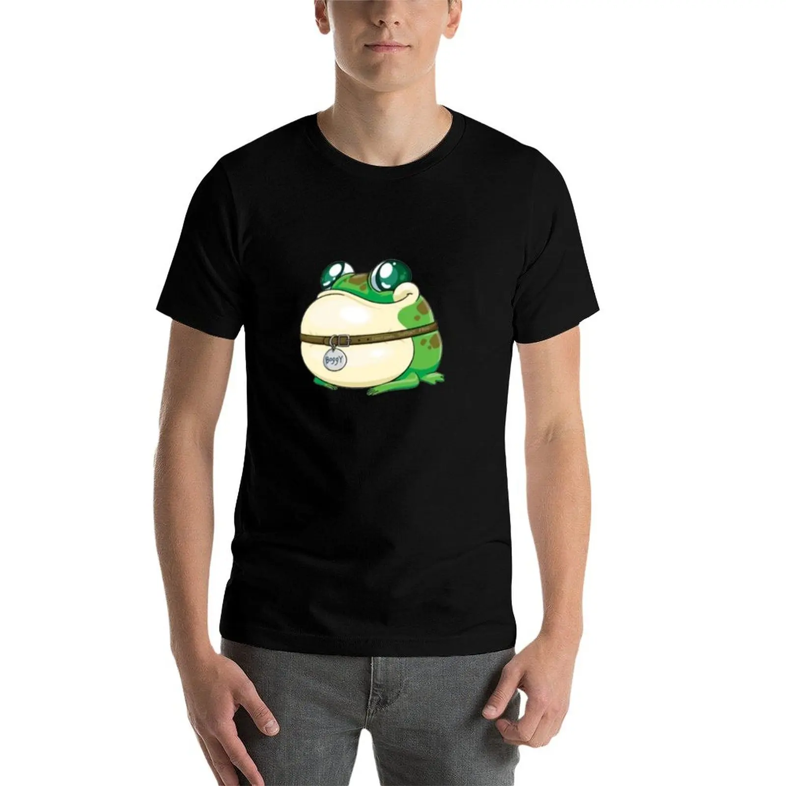 Фото Забавная футболка Boggy the Froggy, удобная рубашка с короткими рукавами для тренировок №4