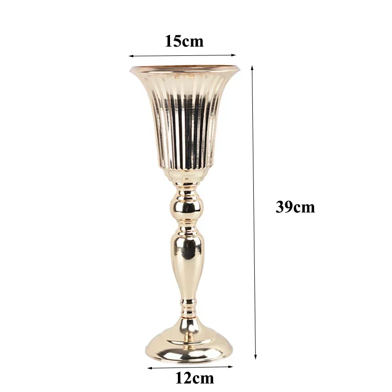 

Серебряная и золотая ваза PEANDIM