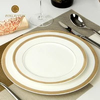 plate ceramic tableware western food steak plate european bone china bone plate shallow plate phnom penh round plate flat plate