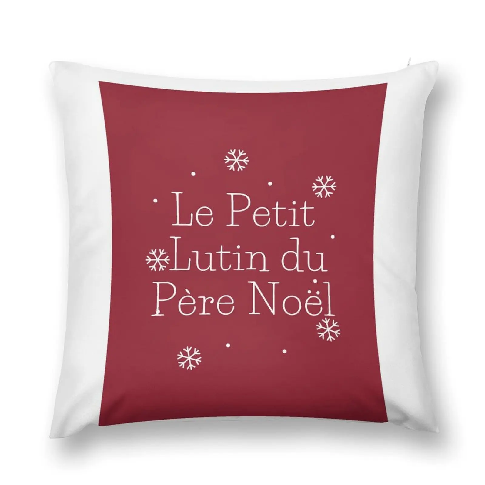 Роскошная декоративная подушка для украшения осени Le petite lutin du Pere No?l.père No?l.